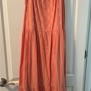 Wonderly Coral A-Line Skirt